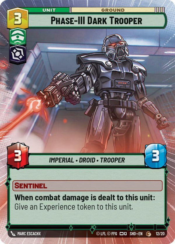Phase-III Dark Trooper (Hyperspace) - Star Wars Unlimited