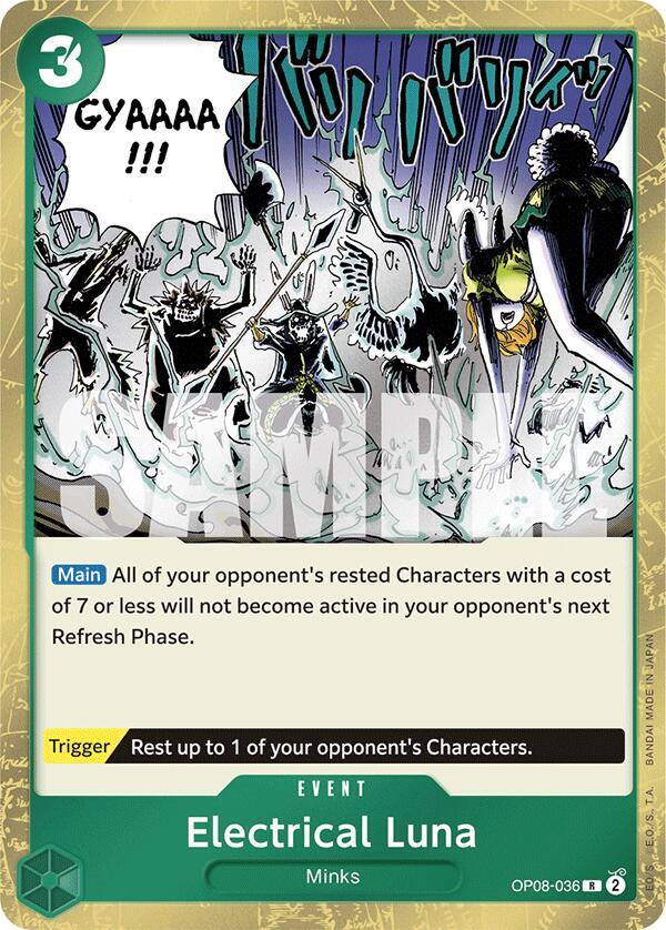 Electrical Luna (OP08-036) - One Piece Card Game