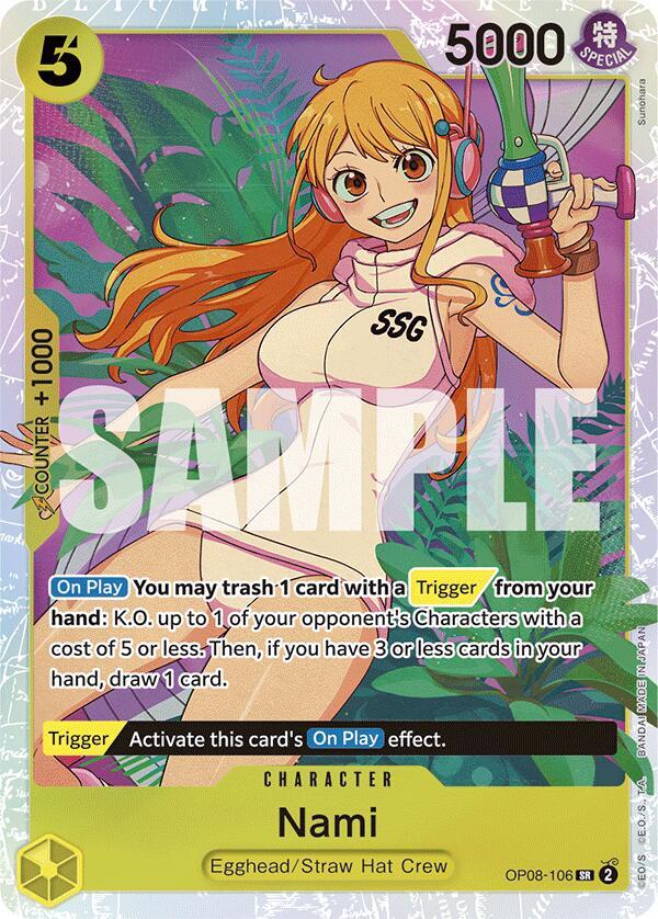 Nami (OP08-106) - One Piece Card Game