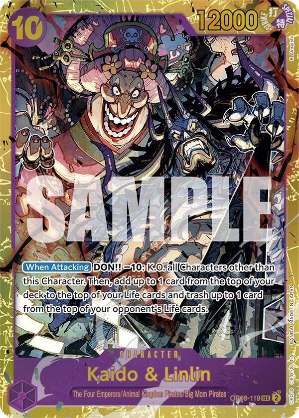 Kaido & Linlin (OP08-119) - One Piece Card Game