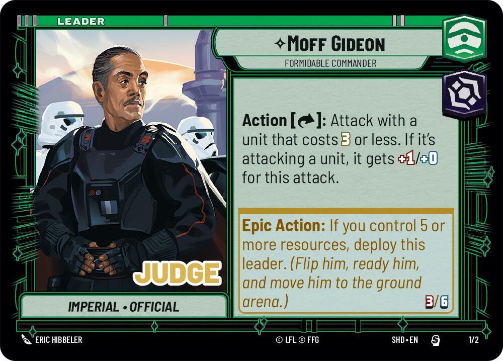 Moff Gideon - Formidable Commander