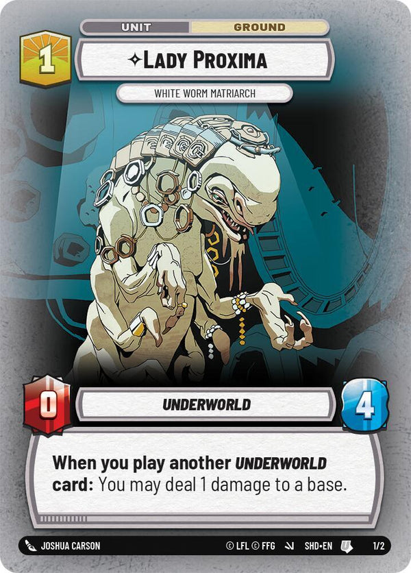 Lady Proxima - White Worm Matriarch - Star Wars Unlimited