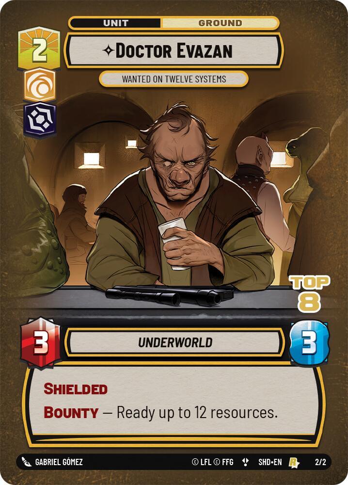 Doctor Evazan - Wanted on Twelve Systems (Top 8)