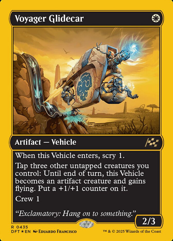 Voyager Glidecar (First-Place Foil) - Magic: The Gathering