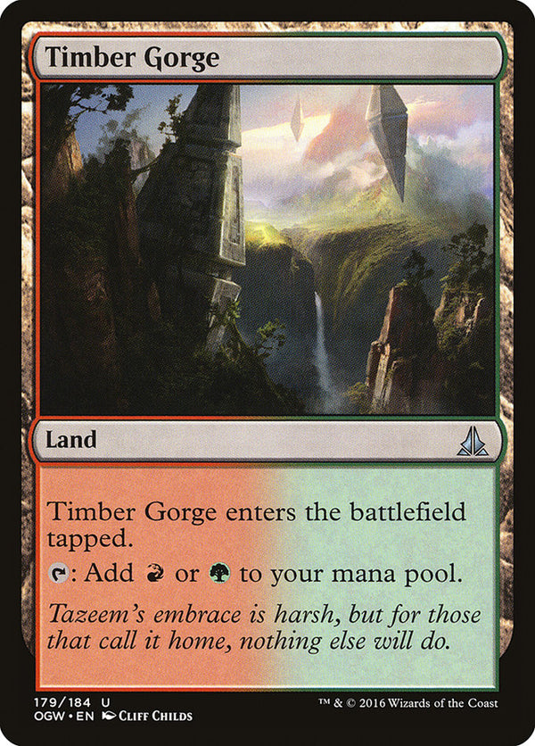 Timber Gorge - Magic: The Gathering