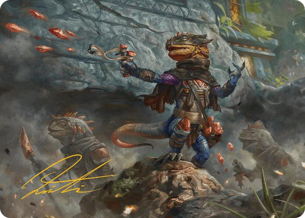 Agate Instigator Art Card (Gold-Stamped Signature) - Magic: The Gathering
