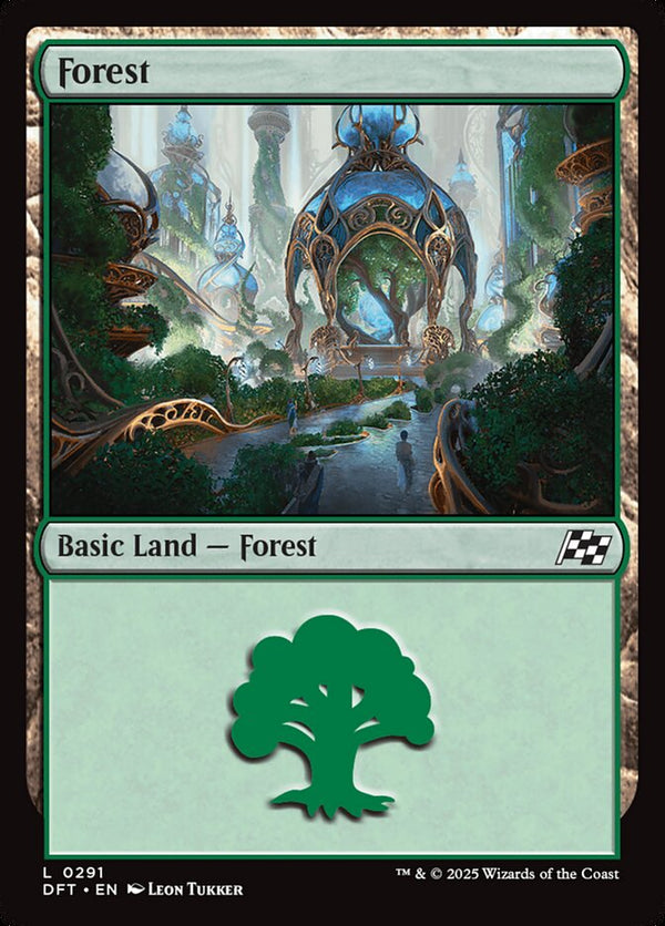 Forest (0291) - Magic: The Gathering
