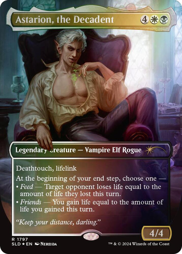 Astarion, the Decadent (Rainbow Foil) - Magic: The Gathering