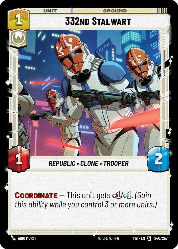 332nd Stalwart - Star Wars Unlimited