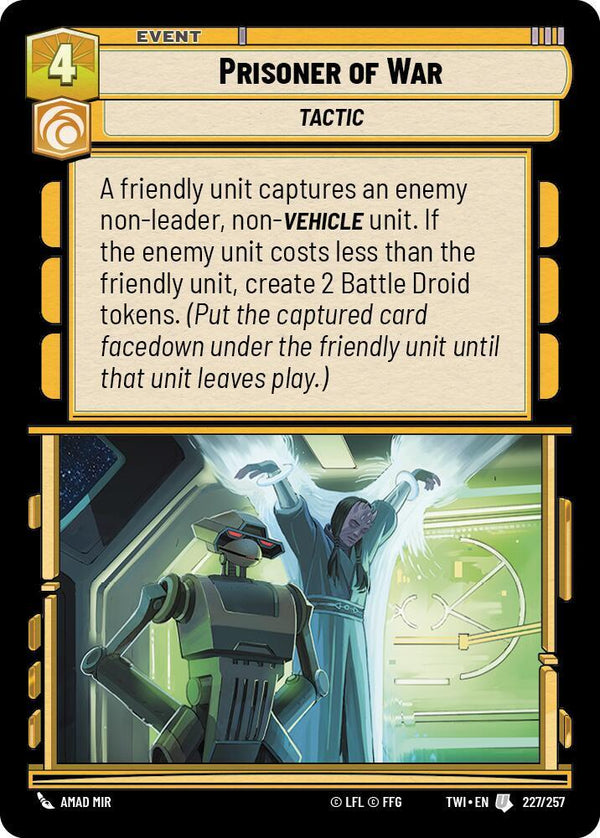 Prisoner of War - Star Wars Unlimited