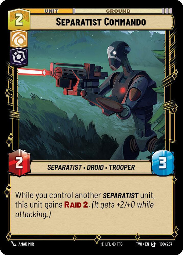 Separatist Commando - Star Wars Unlimited
