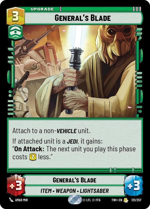 General's Blade - Star Wars Unlimited