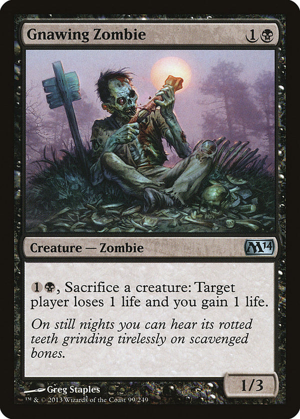 Gnawing Zombie - Magic: The Gathering