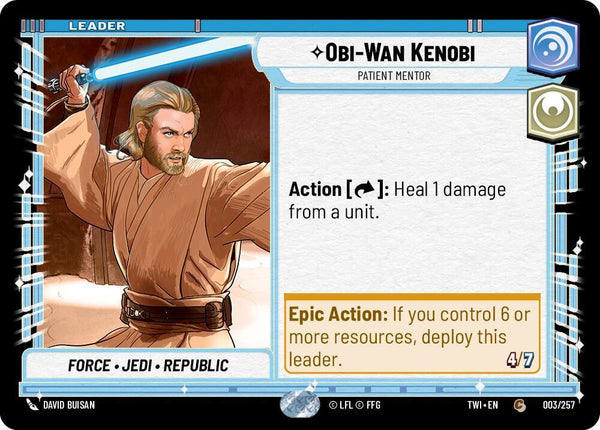 Obi-Wan Kenobi - Patient Mentor - Star Wars Unlimited