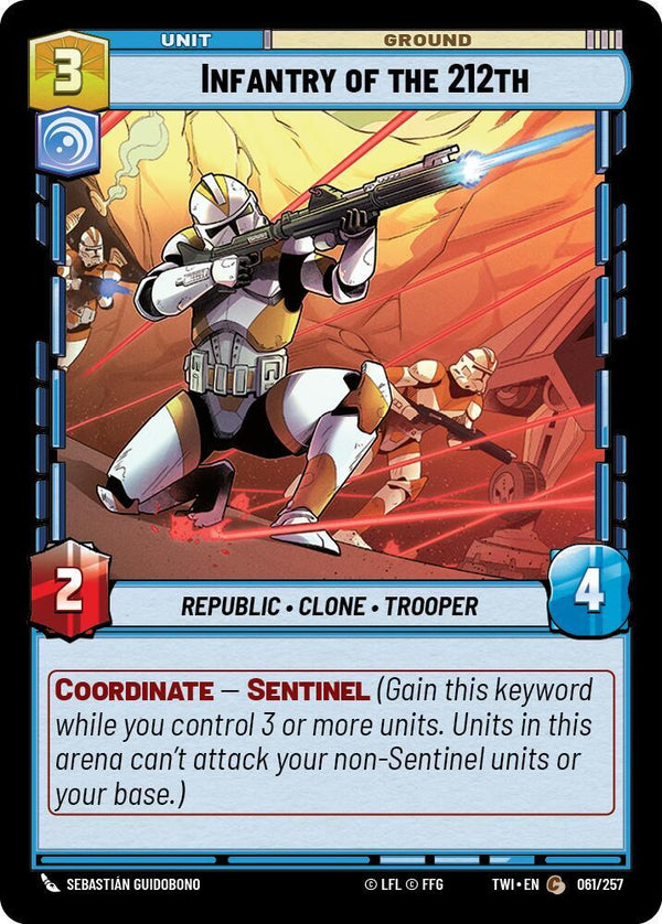 Infantry of the 212th - Star Wars Unlimited