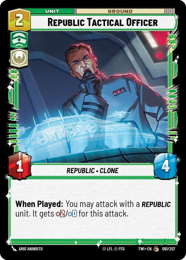 Republic Tactical Officer - Star Wars Unlimited