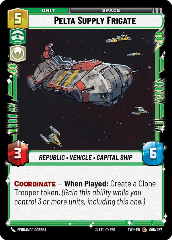 Pelta Supply Frigate - Star Wars Unlimited
