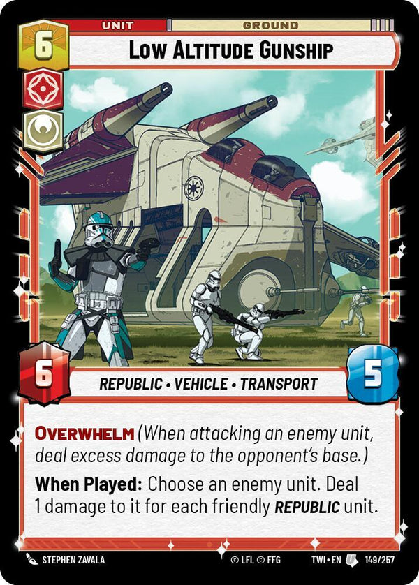 Low Altitude Gunship - Star Wars Unlimited