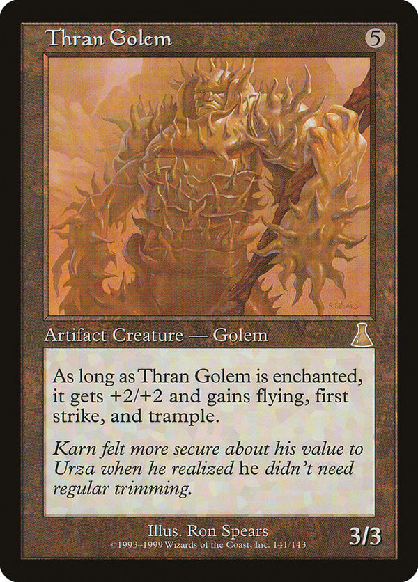 Thran Golem - Magic: The Gathering