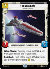 Tranquility - Inspiring Flagship - Star Wars Unlimited