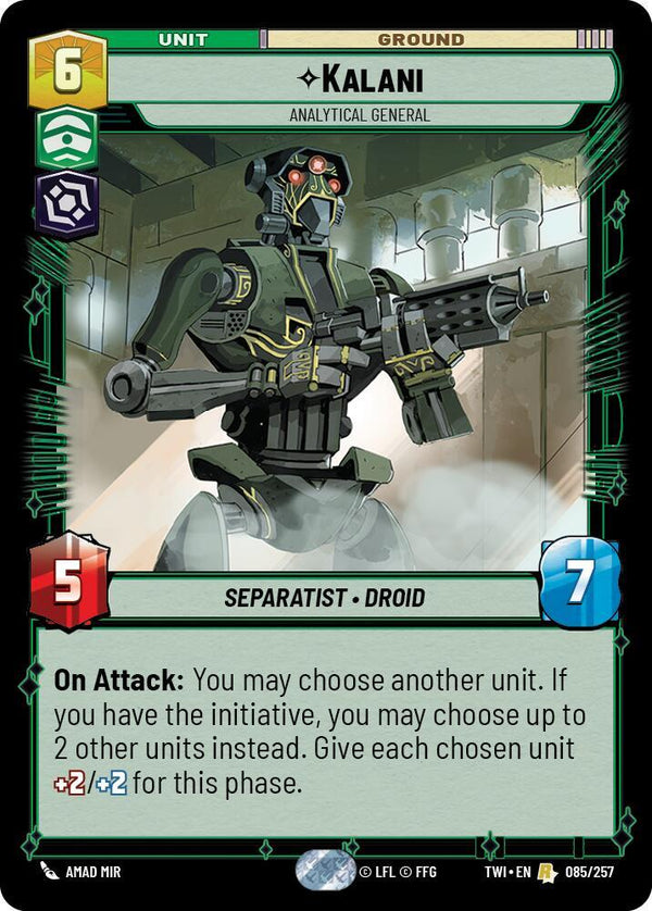 Kalani - Analytical General - Star Wars Unlimited