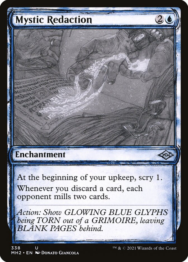 Mystic Redaction (Showcase) - Magic: The Gathering