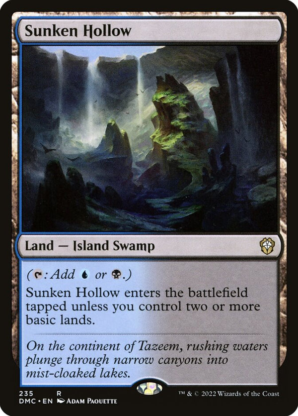 Sunken Hollow - Magic: The Gathering