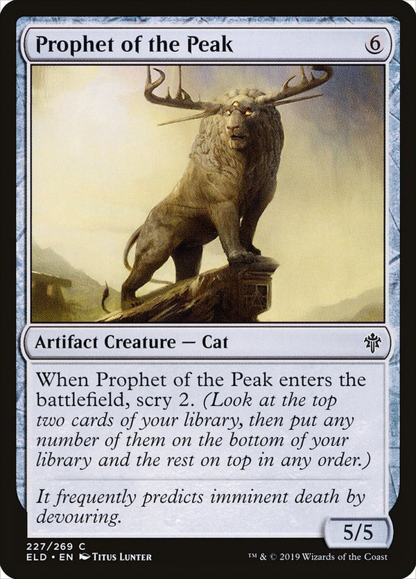 Prophet of the Peak - Magic: The Gathering