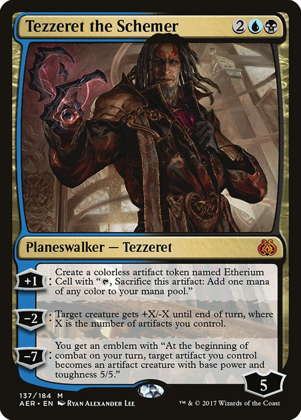 Tezzeret the Schemer - Magic: The Gathering