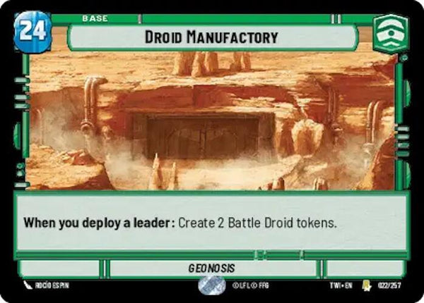 Droid Manufactory - Star Wars Unlimited