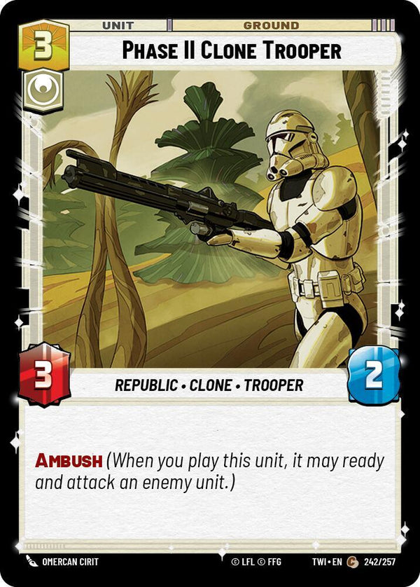 Phase II Clone Trooper - Star Wars Unlimited