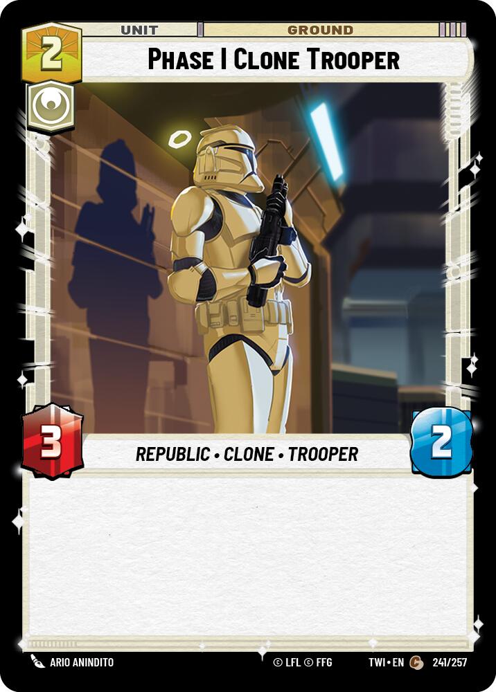 Phase I Clone Trooper (241/257) [Twilight of the Republic]