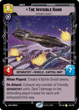 The Invisible Hand - Imposing Flagship - Star Wars Unlimited