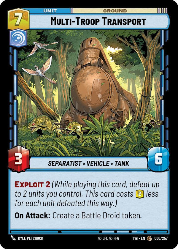 Multi-Troop Transport - Star Wars Unlimited