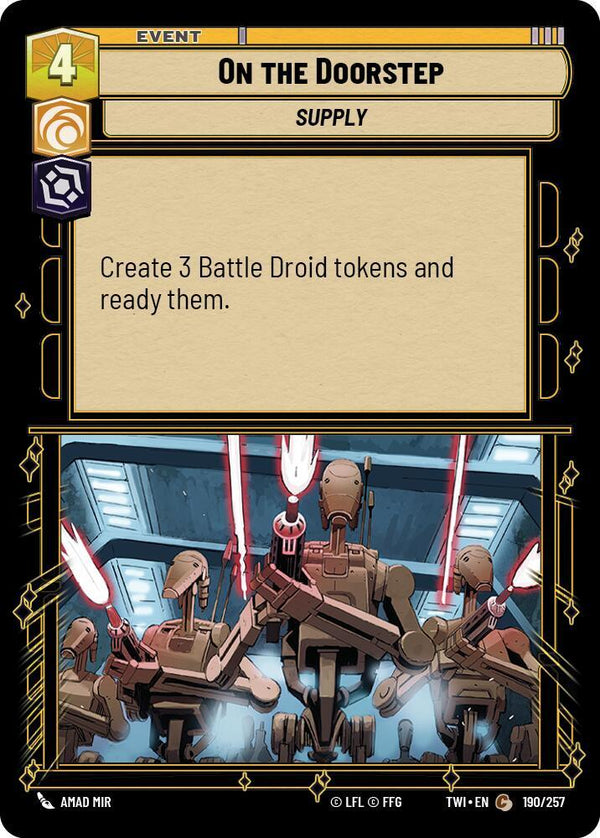 On The Doorstep - Star Wars Unlimited
