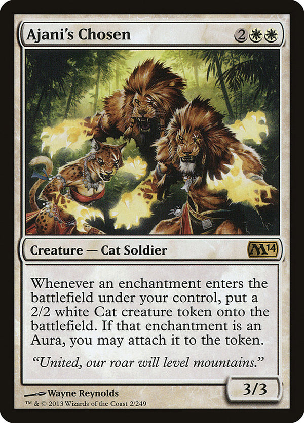 Ajani's Chosen - Magic: The Gathering