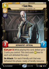 San Hill - Chairman of the Banking Clan - Star Wars Unlimited