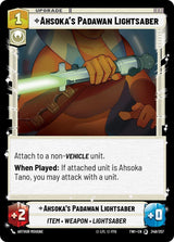 Ahsoka's Padawan Lightsaber - Star Wars Unlimited