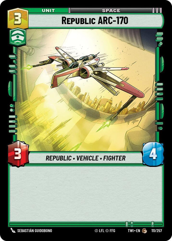 Republic ARC-170 - Star Wars Unlimited