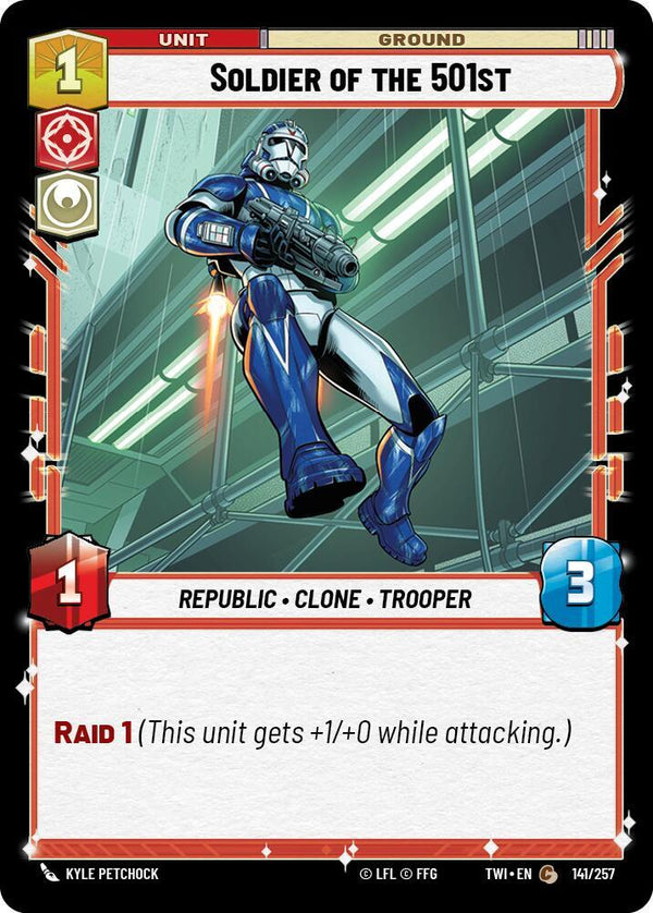 Soldier of the 501st - Star Wars Unlimited