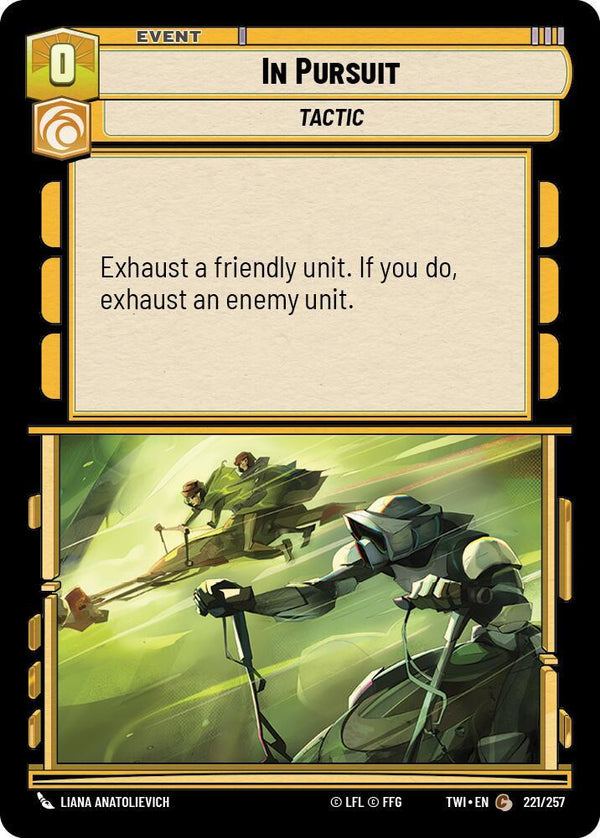In Pursuit - Star Wars Unlimited