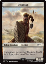 Warrior Token (Rainbow Foil) - Magic: The Gathering