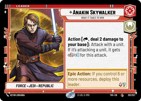 Anakin Skywalker - What it Takes to Win - Star Wars Unlimited