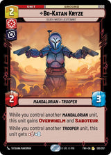 Bo-Katan Kryze - Death Watch Lieutenant - Star Wars Unlimited