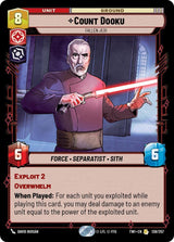 Count Dooku - Fallen Jedi - Star Wars Unlimited