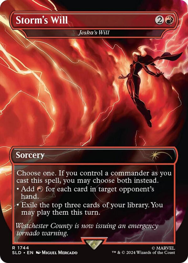 Storm's Will - Jeska's Will (Rainbow Foil) - Magic: The Gathering