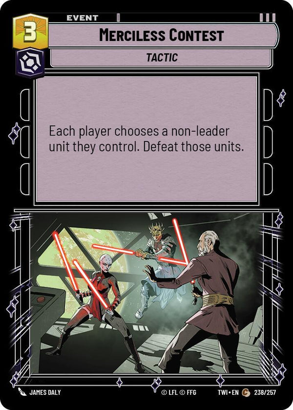 Merciless Contest - Star Wars Unlimited