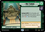 Wat Tambor - Techno Union Foreman - Star Wars Unlimited