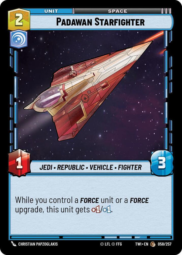 Padawan Starfighter - Star Wars Unlimited