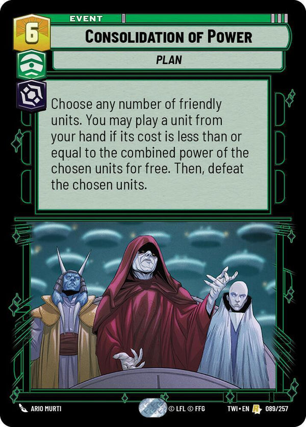 Consolidation of Power - Star Wars Unlimited